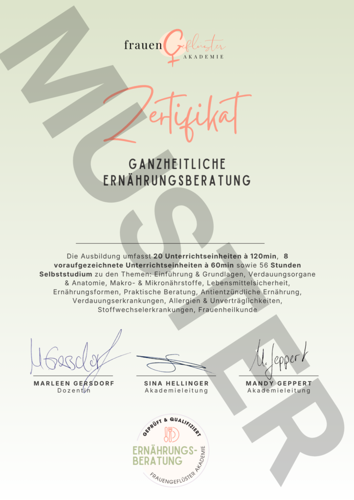 Erhalte ich ein Zertifikat nach der Aus-/ Weiterbildung? 2 Zertifikat EBA 2025